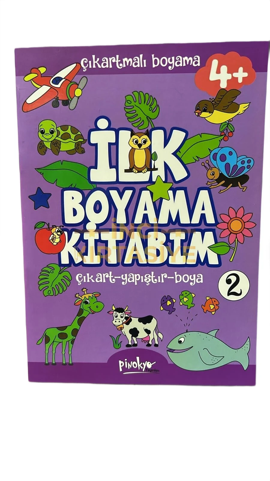 İLK BOYAMA KİTABIM + STİCKER 4+ YAŞ