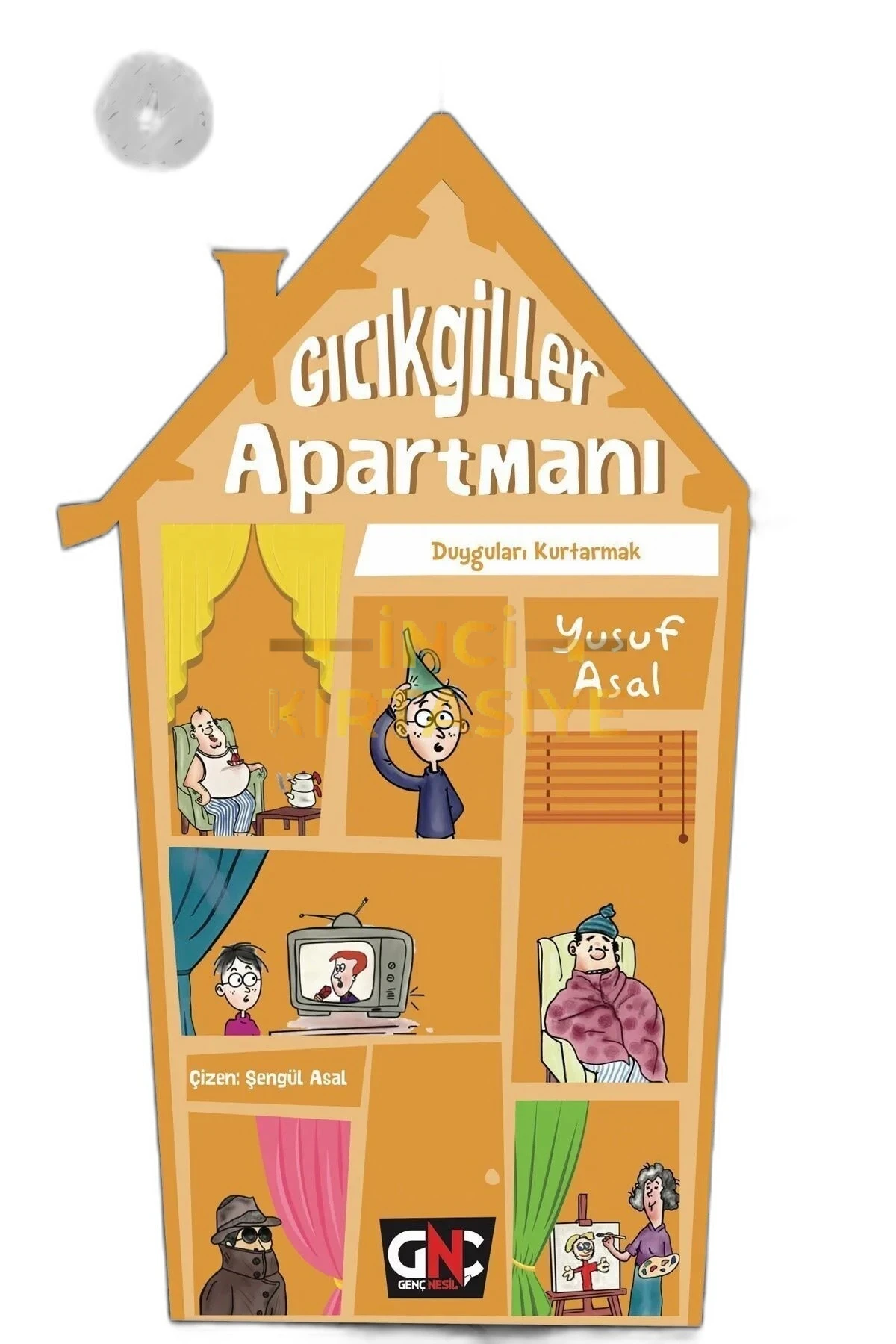 GICIKGİLLER APARTMANI 4 DUYGULARI KURTARMAK /GENÇ