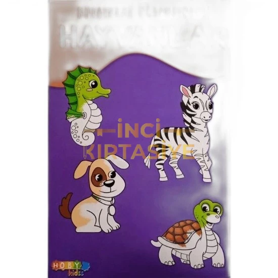 HOBY KİDSS BOYAYARAK ÖĞRENİYORUM-HAYVANLAR