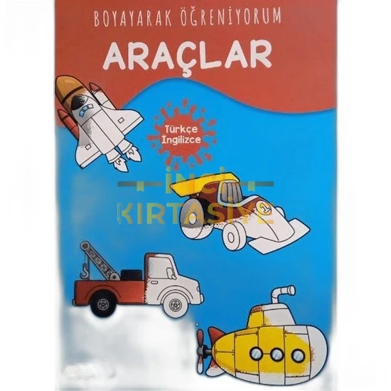 HOBY KİDSS BOYAYARAK ÖĞRENİYORUM-ARAÇLAR