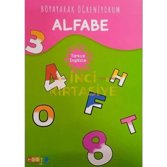 HOBY KİDSS BOYAYARAK ÖĞRENİYORUM-ALFABE