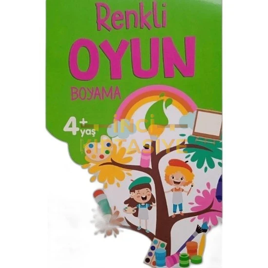 HOBY KİDSS RENKLİ OYUN BOYAMA-4+YAŞ