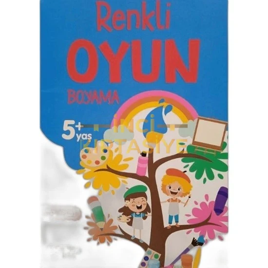 HOBY KİDSS RENKLİ OYUN BOYAMA-5+YAŞ