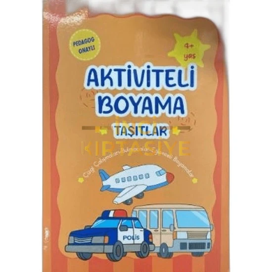 HOBY KİDSS AKTİVİTELİ BOYAMA-TAŞITLAR