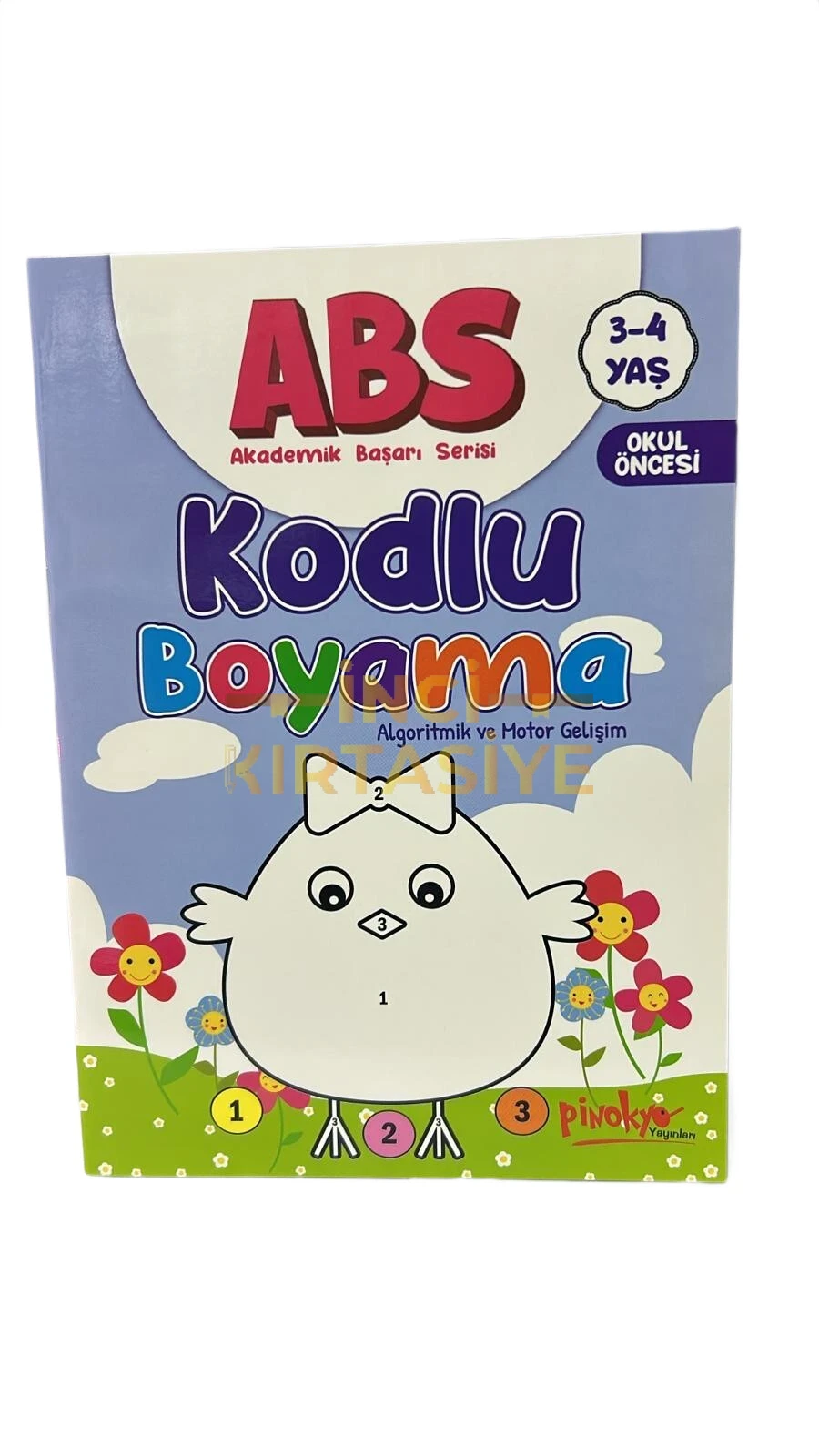 ABS KODLU BOYAMA 3-4 YAŞ