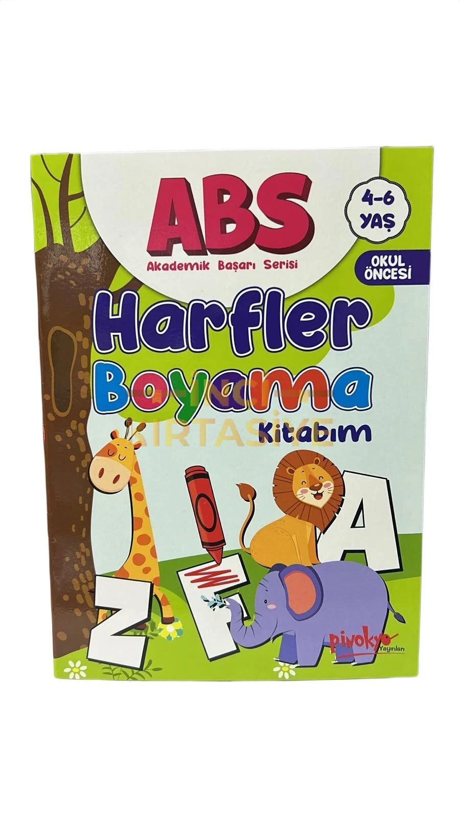 ABS HARFLER BOYAMA KİTABIM 4-6 YAŞ