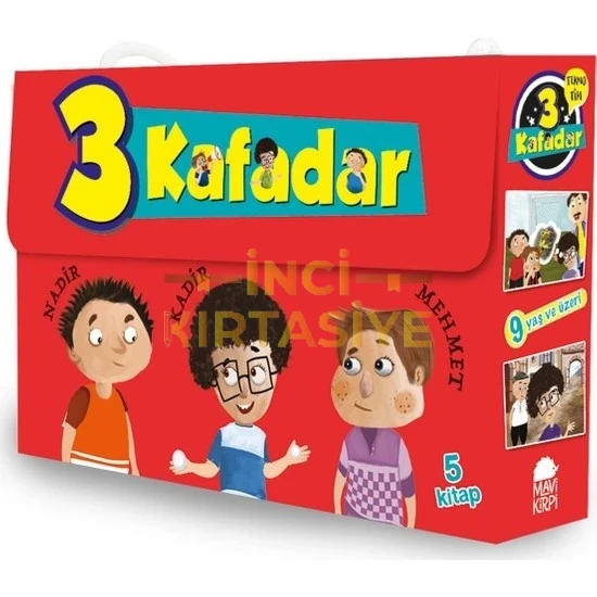 3 KAFADAR TEKNO TİM - SET 2 (5 KİTAP)