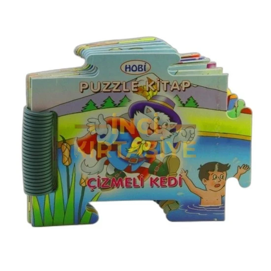 ÇİZMELİ KEDİ-PUZZLE KİT./HOBI