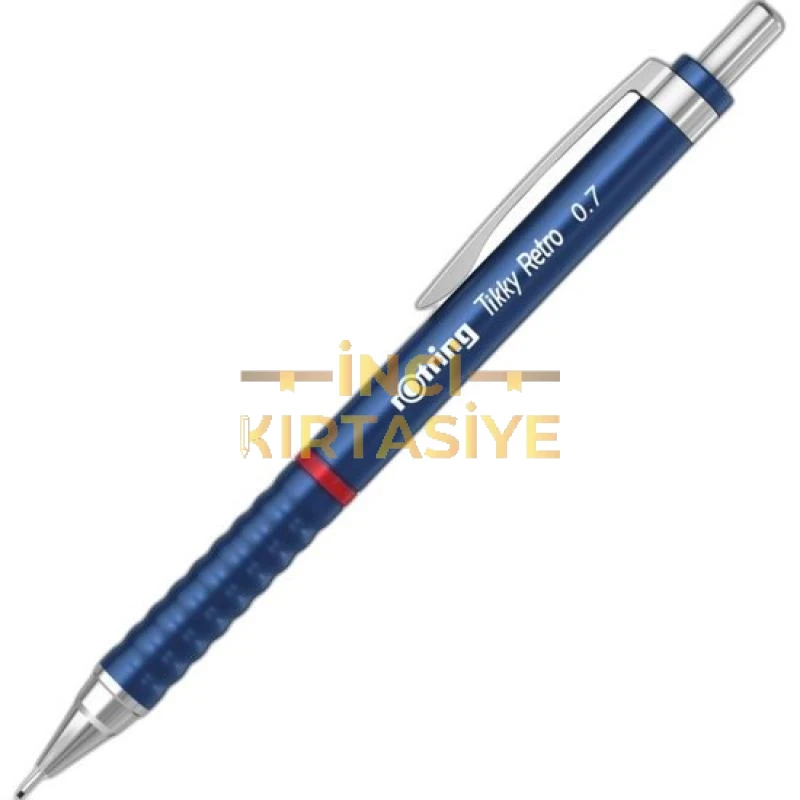 ROTRİNG TİKKY 0,7MM VERSATİL KALEM RETRO METALİK MAVİ