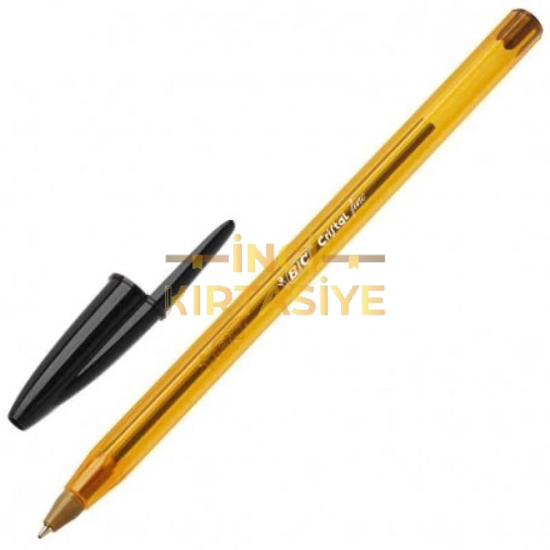 CRISTAL FINE TÜKENMEZ KALEM  SİYAH