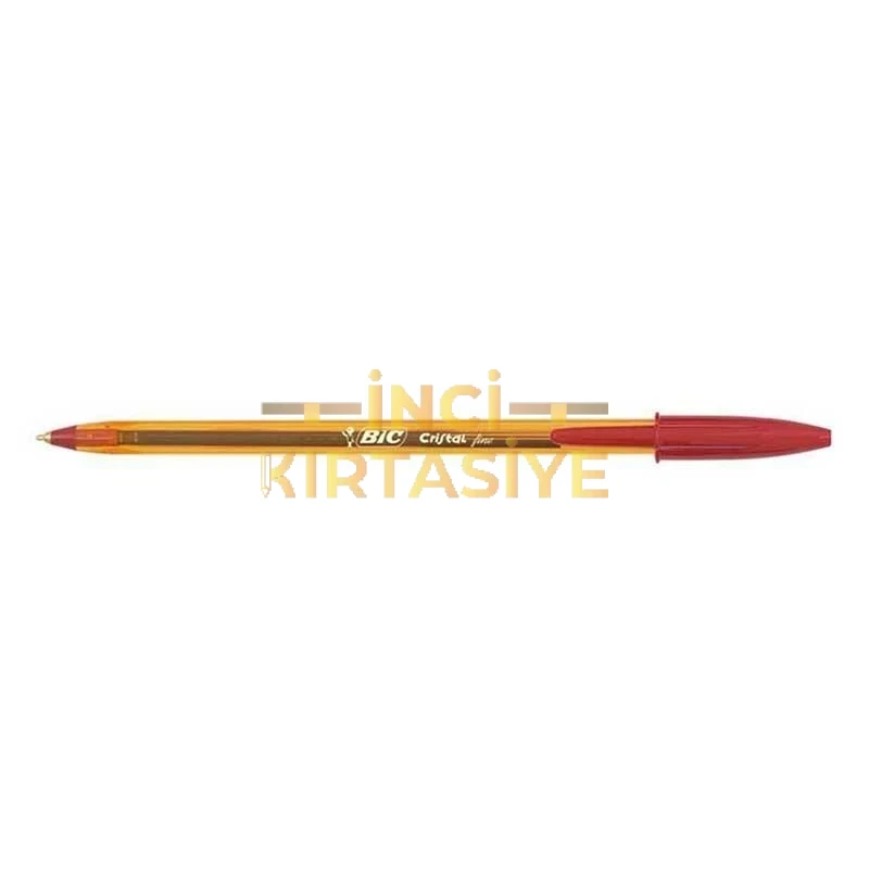 CRISTAL FİNE TÜKENMEZ KALEM KIRMIZI