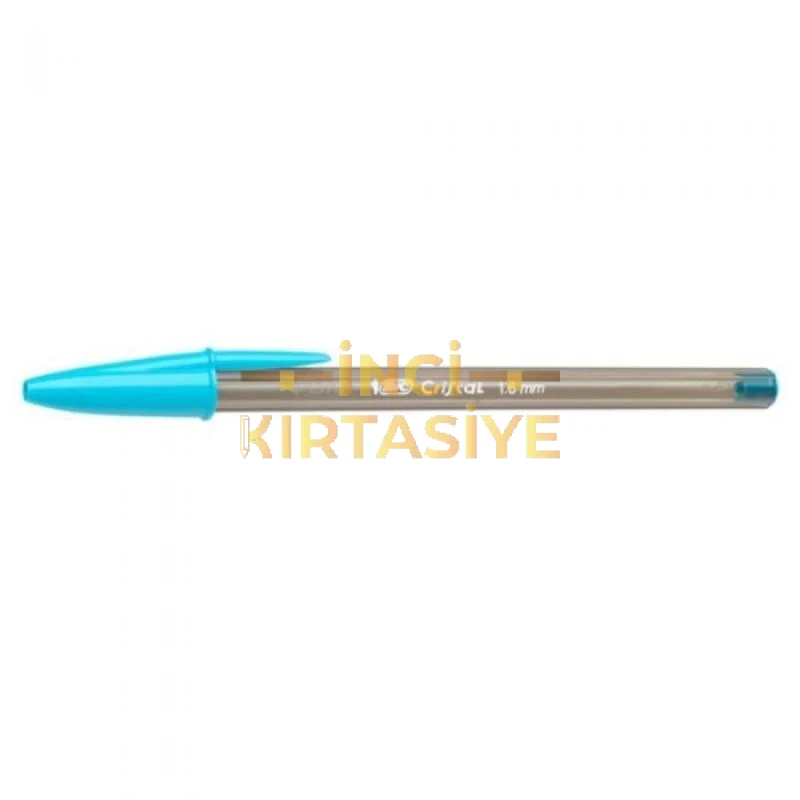 CRISTAL LARGE TÜKENMEZ KALEM FUN TURKUAZ