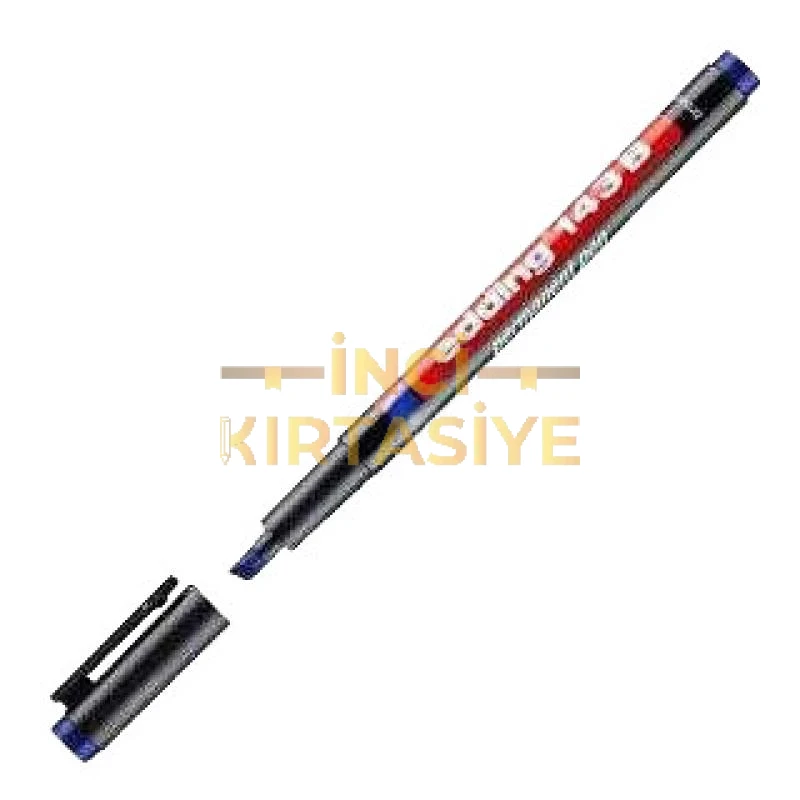 EDDİNG 143 B ÇOK AMAÇLI ASETAT KALEMİ PERMANENT MAVİ