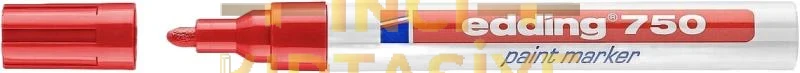 EDDİNG 750 TAM ÖRTÜCÜ BOYA KALEMİ KIRMIZI