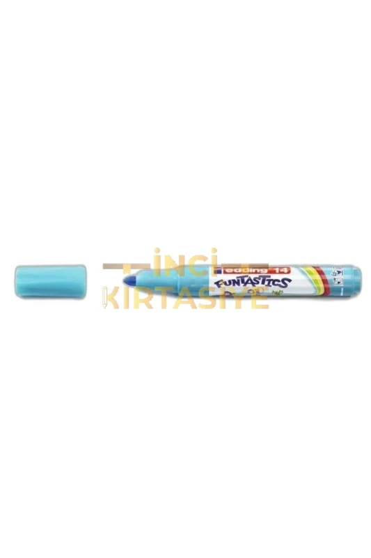 EDDİNG FUNTASTICS KEÇE UÇLU KALEM KALIN AÇIK MAVİ