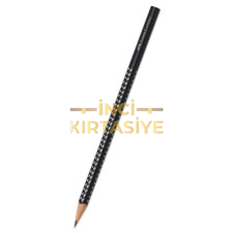 FABER-CASTELL NEON SİYAH GRİP KURŞUNKALEM