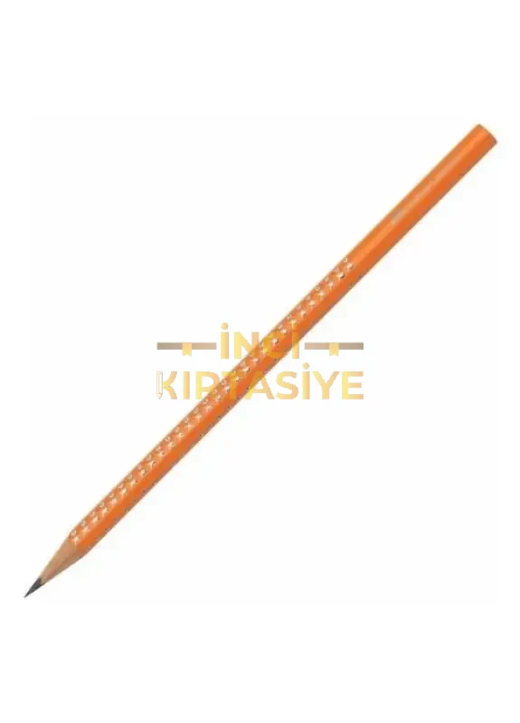 FABER-CASTELL PARLAK TURUNCU GRİP KURŞUNKALEM
