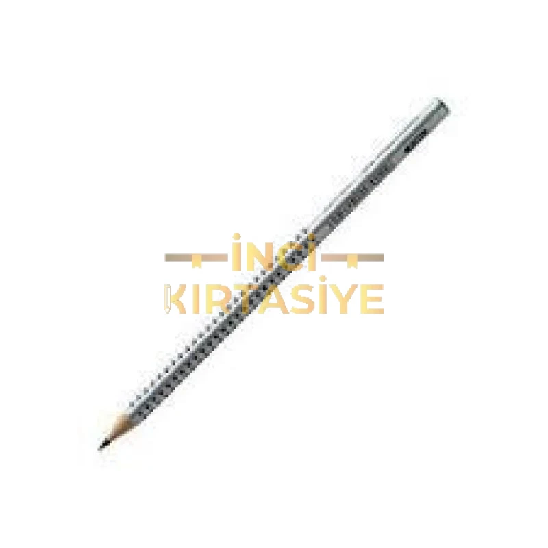 FABER-CASTELL METALİK GÜMÜŞ GRİP KURŞUN KALEM