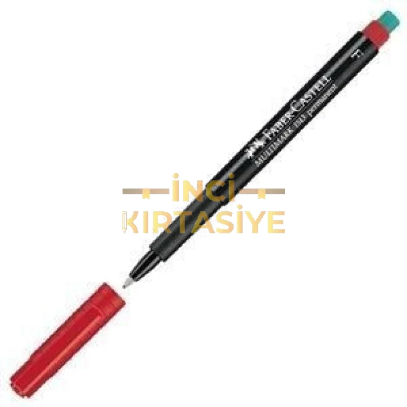 FABER-CASTELL PERMANENT (F) KIRMIZI