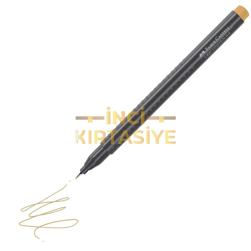 FABER-CASTELL GRIP FİNEPEN 0,4 MM KROM SARISI