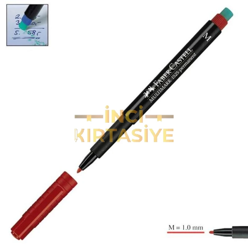 FABER-CASTELL PERMANENT M KIRMIZI