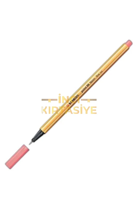 STABILO POİNT 88 - FLORESAN KIRMIZI