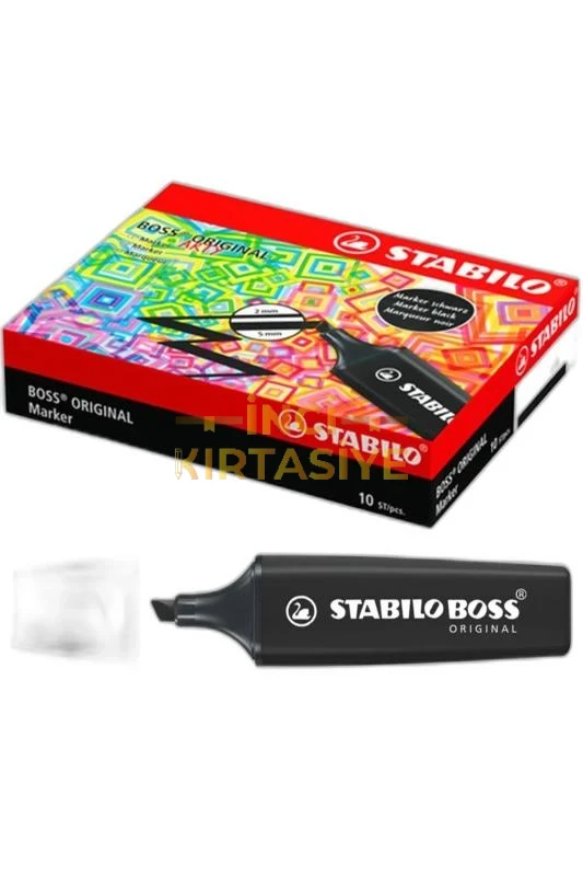STABİLO BOSS NATURECOLORS SİYAH