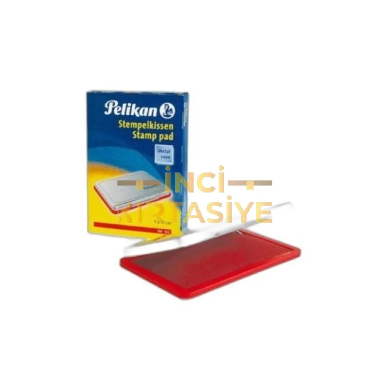 PELİKAN METAL STAMPA NO:2 KIRMIZI 7*11 CM