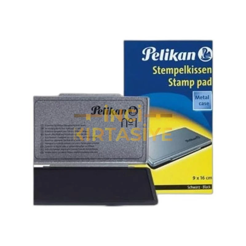 PELİKAN METAL STAMPA NO:1 SİYAH 9*16 CM