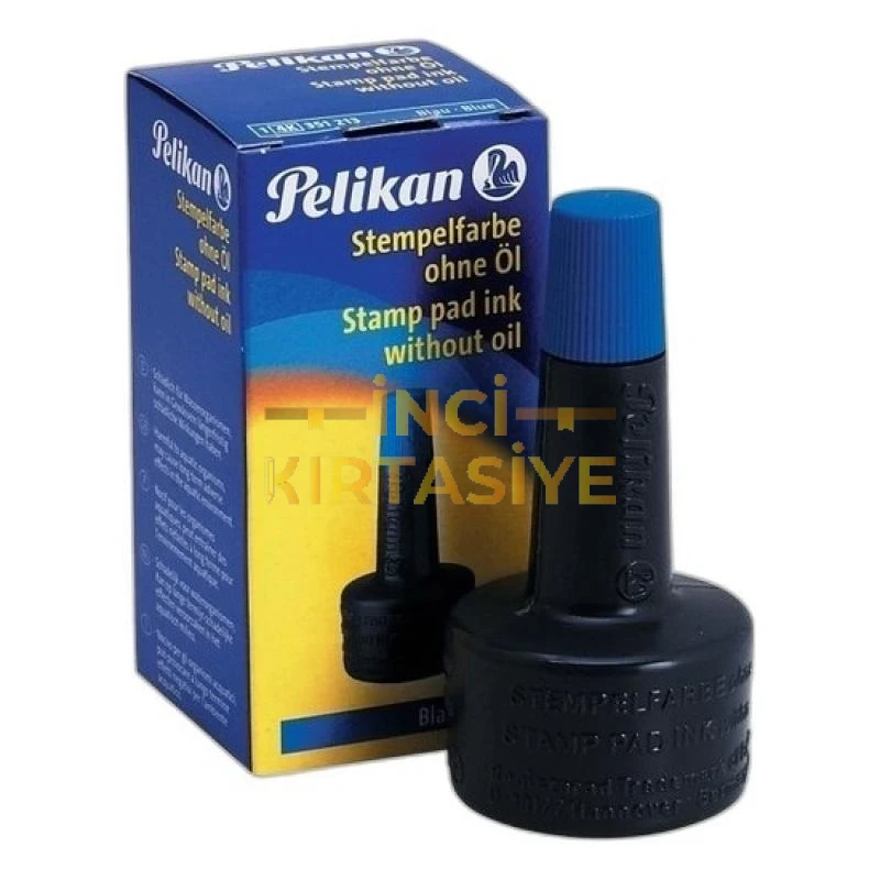 PELİKAN STAMPA MÜREKKEBİ MAVİ 30 CC