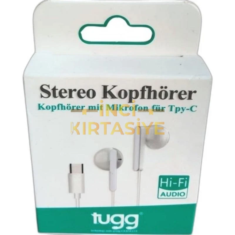 TUGG GERMANY KABLOLU KULAKLIK TYPE-C