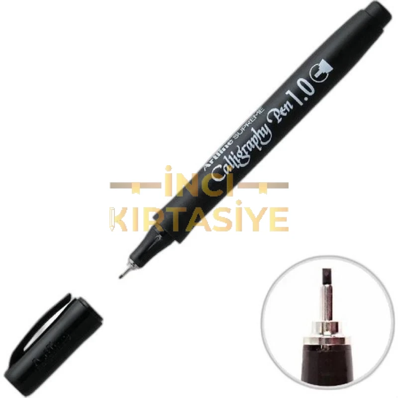 ARTLINE SUPREME CALLIGRAPHY PEN 1.0 KALİGRAFİ KALEMI UÇ:1,0MM SIYAH