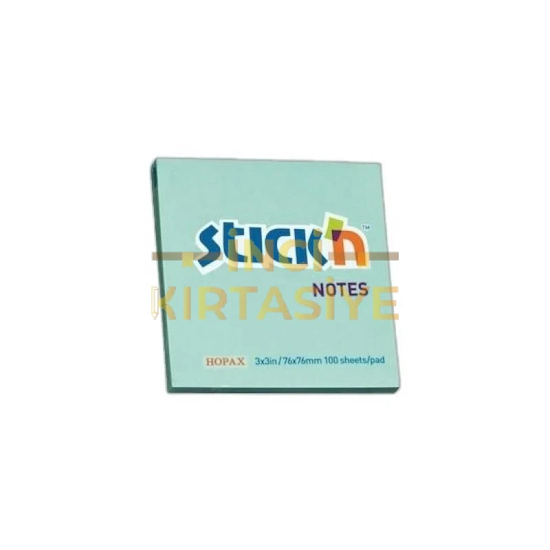 GIPTA STICKN 76X51 ECO NOTES PASTEL MAVİ 100YP