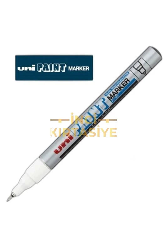 UNİ PAINT MARKER 0.8 BOYAMA MARKÖRÜ GÜMÜŞ