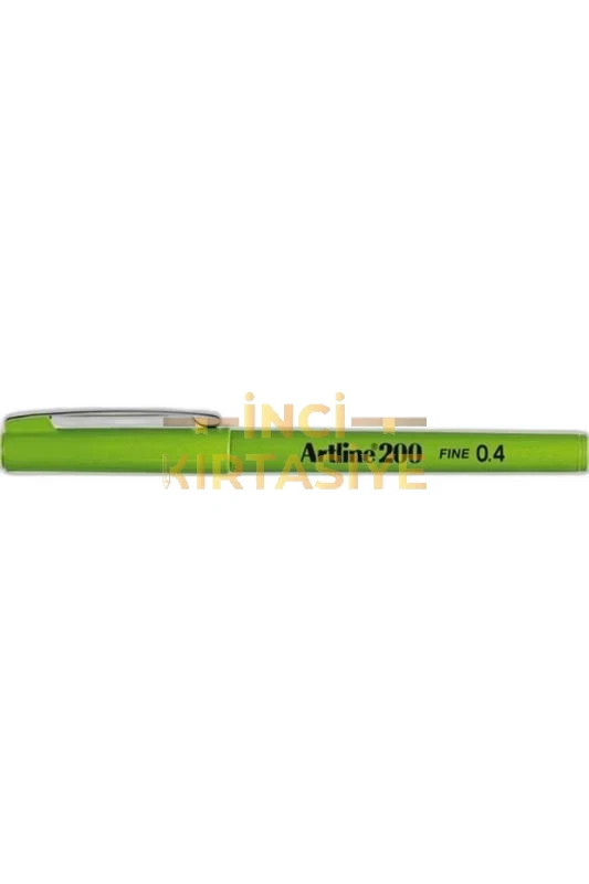 ARTLİNE 200N FİNE WRİTİNG PEN YELLOW GREEN