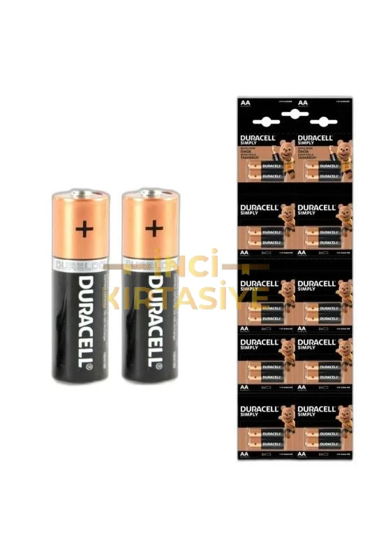 DURACELL AA KALEM PİL İKİLİ