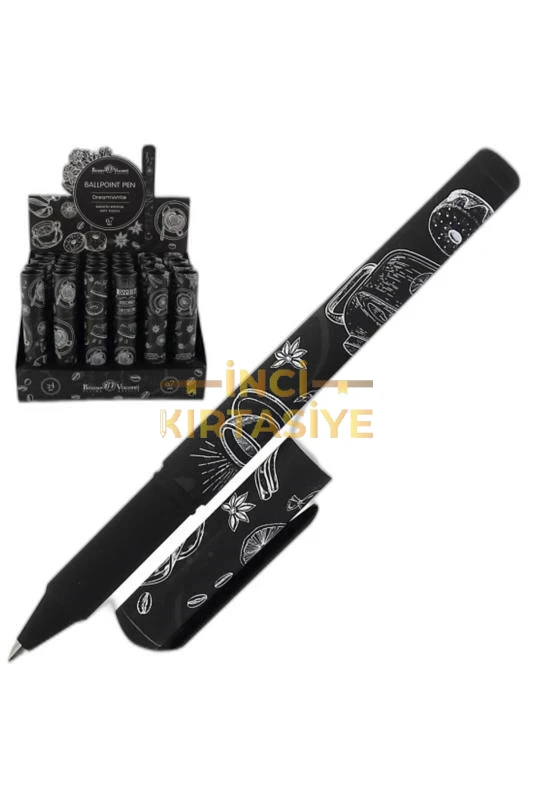 BRUNO VİSCONTİ SİLİNDİR KUTULU 0,7MM MAVİ TÜKENMEZ KALEM