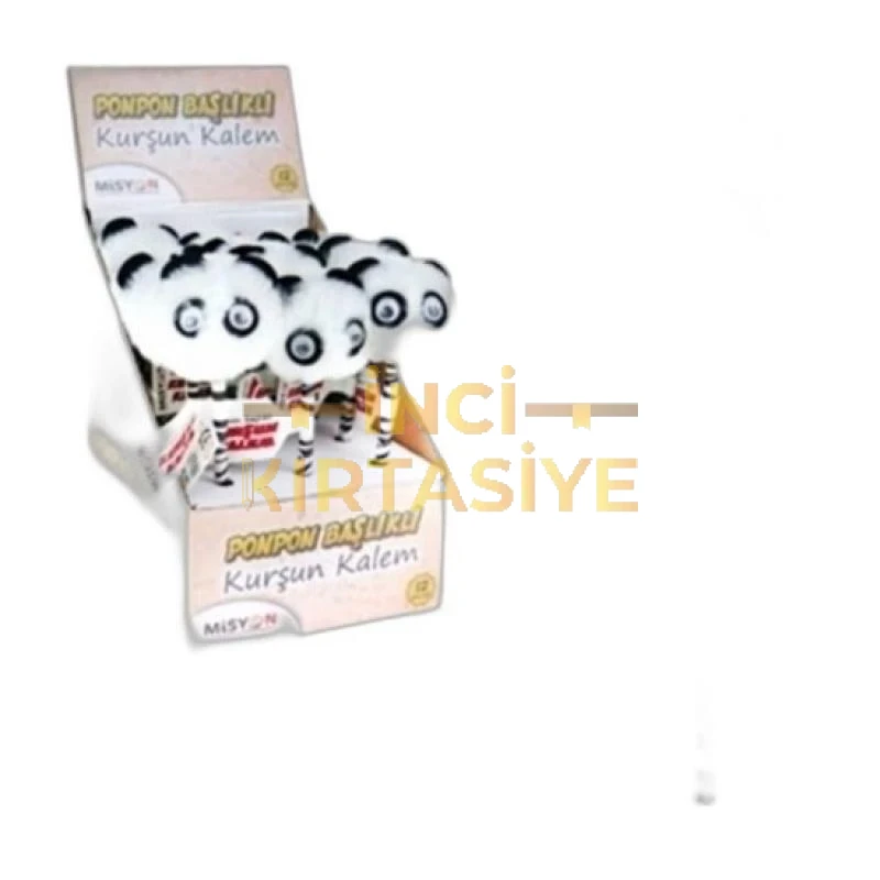 MİSYON PONPON BAŞLIKLI KURŞUN KALEM