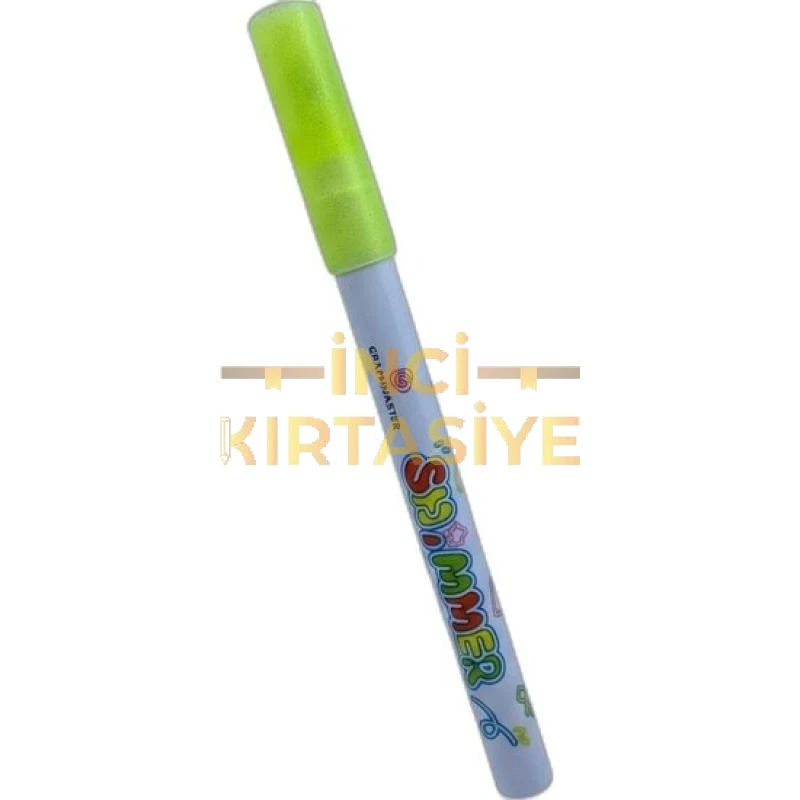 BRONS IŞILTILI MARKER KALEM SARI