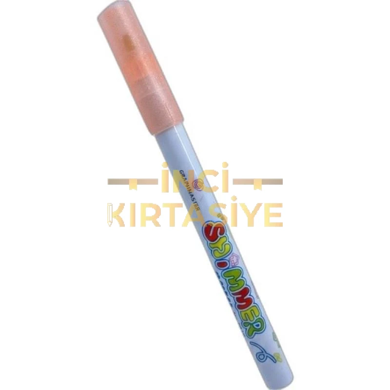 BRONS IŞILTILI MARKER KALEM TURUNCU