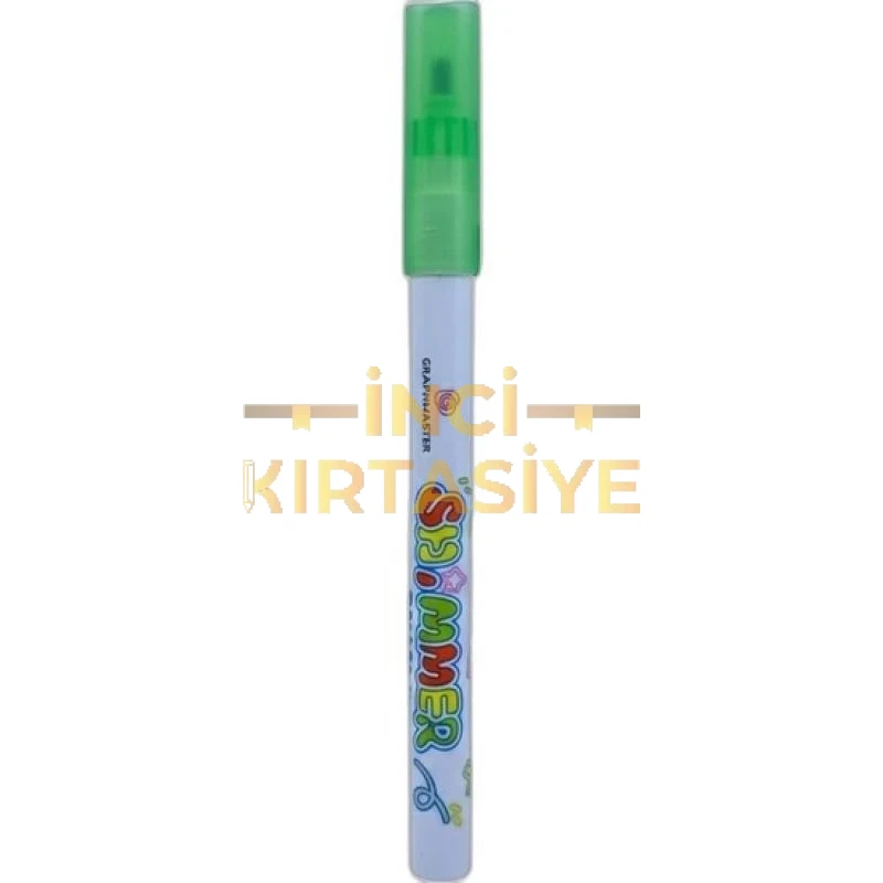 BRONS IŞILTILI MARKER KALEM YEŞİL