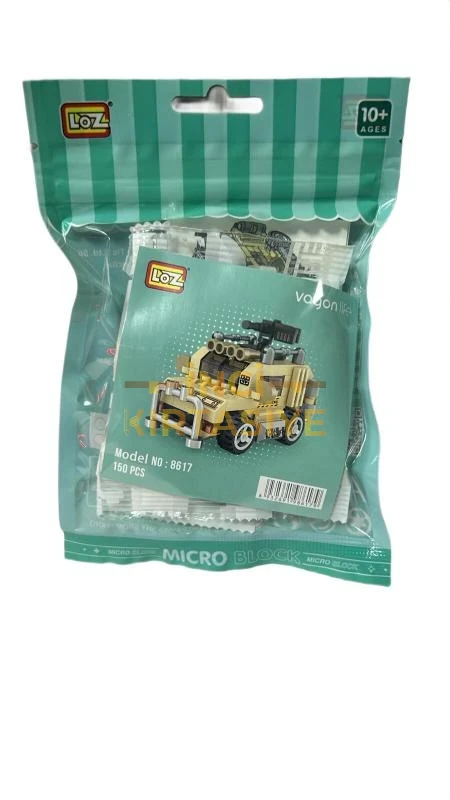 LOZ ZIRHLI ARAÇ BLOCK OYUNCAK MİNİ POŞET 150 PARÇA