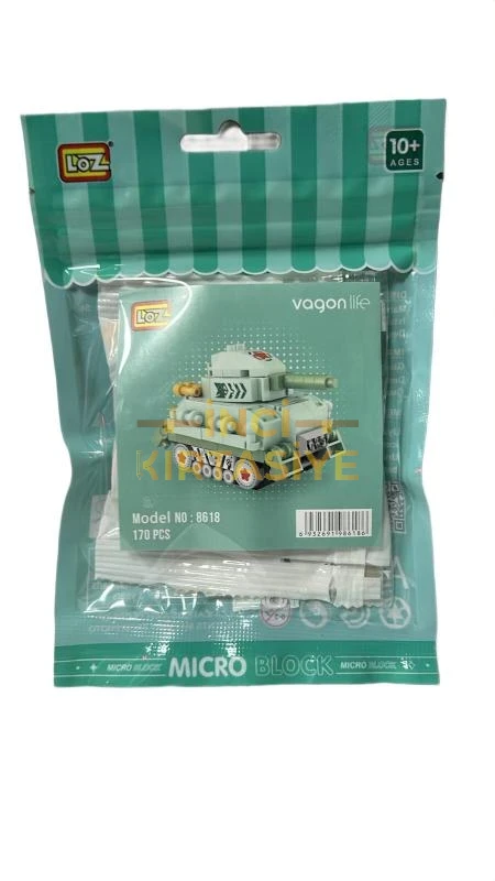 LOZ TANK BLOCK OYUNCAK MİNİ POŞET 170 PARÇA