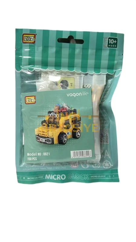 LOZ SPOR ARABA BLOCK OYUNCAK MİNİ POŞET