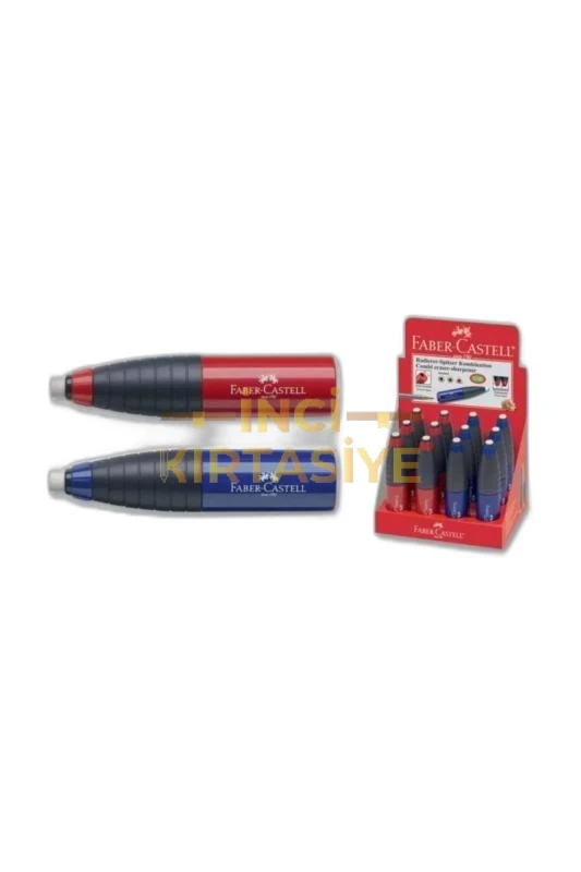 FABER-CASTELL YUVARLAK SİLGİLİ KALEMTRAŞ
