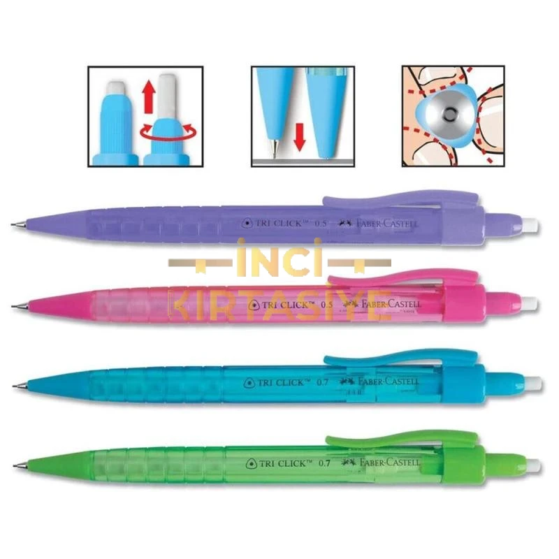 FABER-CASTELL TRİ CLİCK VERSATİL 0.7MM