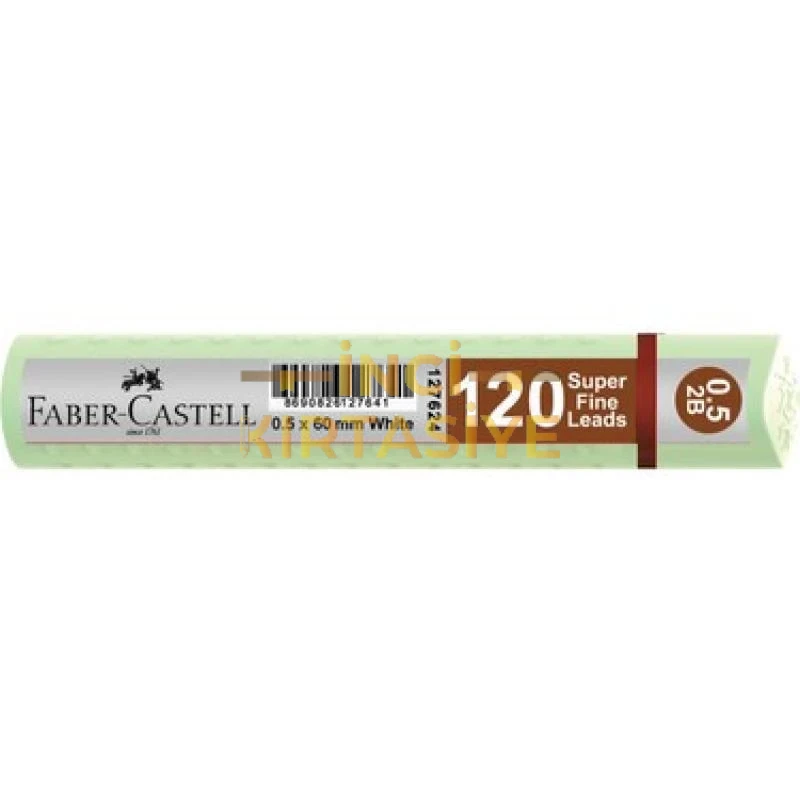 FABER-CASTELL GRİP MİN 0.5 2B 60MM 120Lİ PASTEL YEŞİL