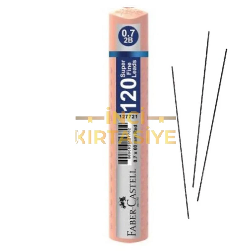 FABER-CASTELL GRIP MIN 0.7 2B 60MM  PASTEL TURUNCU