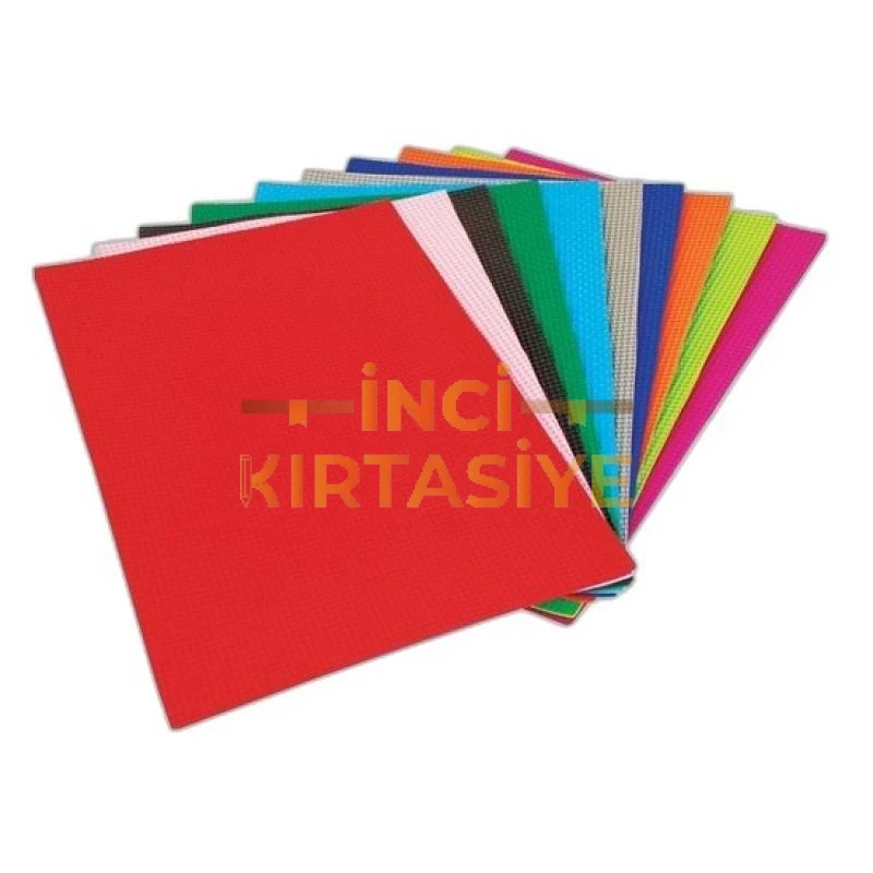 LİNO EVA 20X30 CM.10 RENK 2MM.NOKTA BASKILI 10'LU PAKET