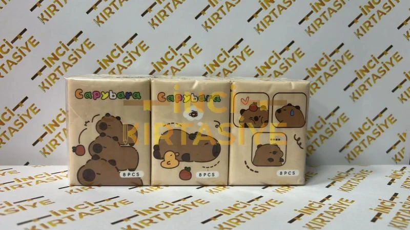 BAM CAPYBARA CEP MENDİLİ 1 ADET